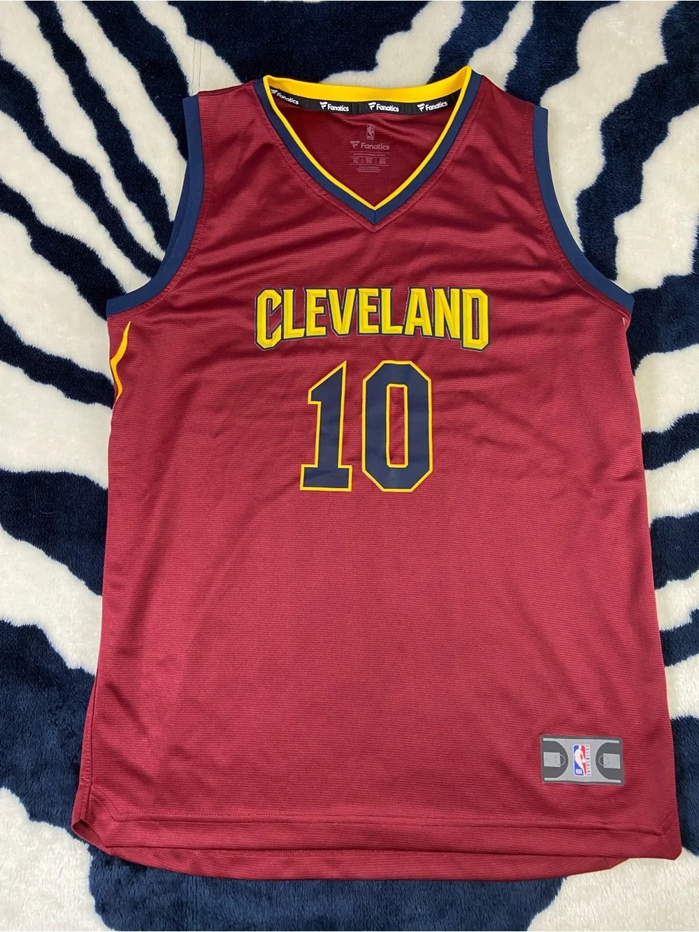 Fanatics Youth XLarge Cleveland Cavaliers Darius Garland #10 Basketball Jersey